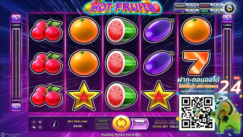 ทดลองเล่นสล็อตlive222